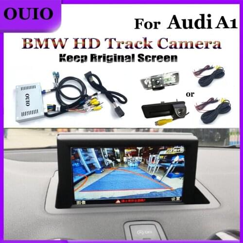 Reversing Camera Adapter For Audi A1 8X 2010 ~ 2018 parking Interface| Original Car Screen Upgrade Rear Backup Camera Decoder