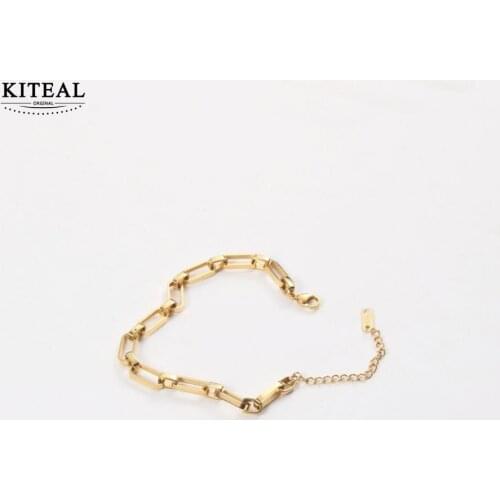 KITEAL New Arrival!! 18KGP Gold Filled Perfume women bracelets amp bangles Geometric bracelets & bangles prices in euros