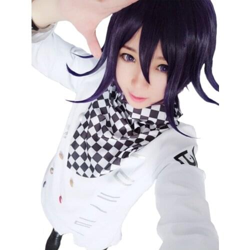 2020 Danganronpa V3 Kokichi Oma Cosplay Costume President Oma Cosplay Halloween Carnival Party Costumes Top Only