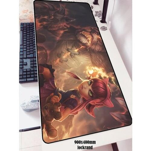 Annie mouse pad 900x400x2mm pad mouse lol notbook computer mousepad Dark Child gaming padmouse gamer keyboard mouse mats