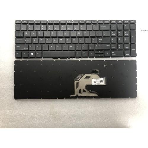 New FOR HP ProBook 450 G6 455 G6 455R G6 Laptop Keyboard US Black Without Frame