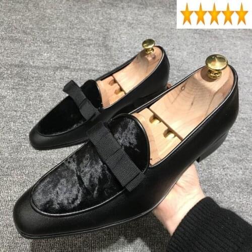 New Red Pointed Toe 2021 Men Casual Office Split Leather Shoes Loafers Driving Footwear Sapato Social Mocassin Homme 38-43