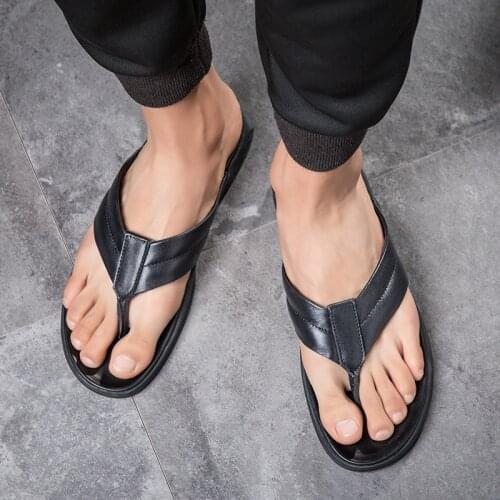 Bedroom sandals house verano mens indoor de slippers fashion sandalsslippers slipper sliders estar man leather para flops andar