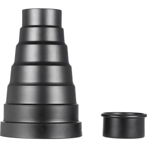 Snoot with Honeycomb Grid 5pcs Color Filter Kit for Elinchrom /Impact EX/Calumet Genesis/ Interfit EX Flash Strobe