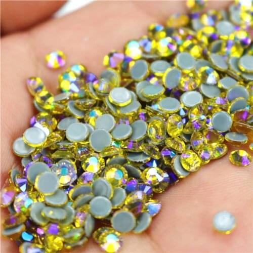 Hotfix Rhinestone Applicator Crystal Glass hot fix Rhinestones strass Flat back Stone DIY Decorations clothing Accessories