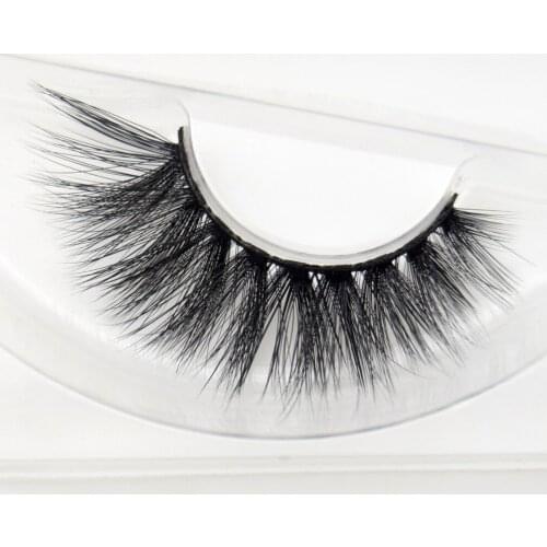 Visofree 3D Mink Lashes Natural Long False Eyelashes Dramatic Volume Fake Lashes Makeup Eyelash Extension Silk Eyelashes D18