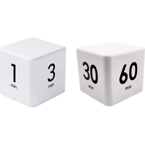 2 Pcs Timer, Creative Clock Timer 15/20/30/60 Minutes and 1/3/5/10 Minutes, Minutes for Time Management