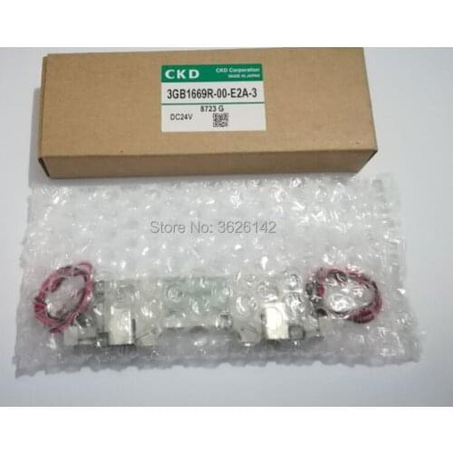 3GB1669R-00-E2A-3 DC24V CKD Valve for consumable wire EDM spare parts