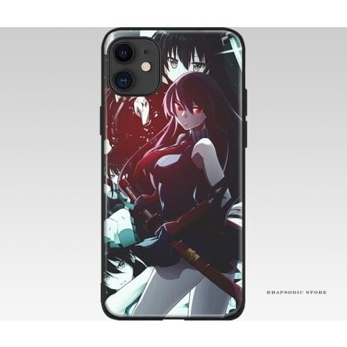 Akame ga Kill! anime For iPhone 6 6s 7 8 Plus X XR XS 11 Pro Max soft silicone Phone case cover shell