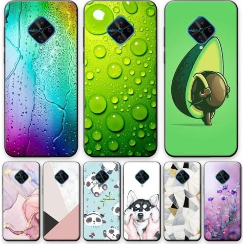 For Vivo V17 S1 Pro Case 6.38 inch Soft TPU Silicone Back Cover For Vivo V17 Russia Cute Cartoon Phone Case For Vivo S1Pro Shell