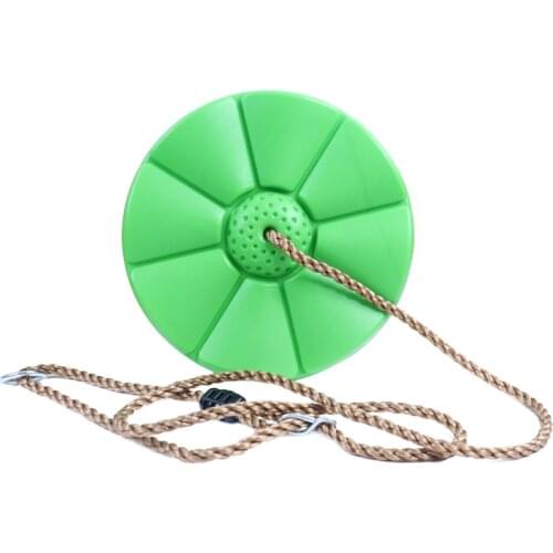 Children Swing Disc Toy Seat Kids Swing Rope Swings Outdoor Playground Hanging Garden Entertainment Activity Swings Chair