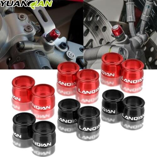 For DUCATI HYPERMOTARD 1100 S 1100S 2007 2008 2009 Motorcycle Universal Billet Bleed Valve Cover Kit 821 SP 821SP 2013 2014 2015