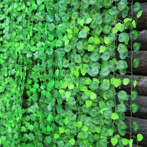 Artificial Green Dill Potato Vine Grape Begonia Leaf Ivy Wall Decoration Artificial Flowers 400pcs/lot Fedex Free Shipping
