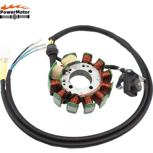 AC Magnet Stator Coil 11 Stage Magnet Stator Coil Fit For 125CC-250CC Electric Start Engines Pit Dirt Bike