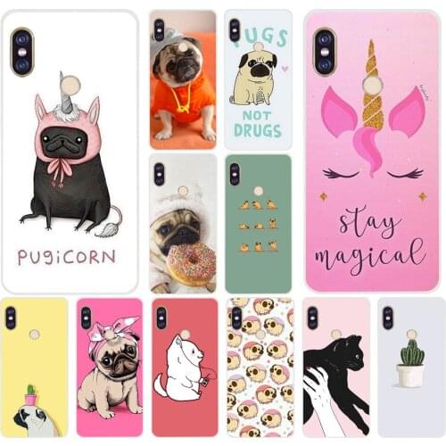 103FG Puppy Pug Bunny Cat Princess Meow 02 Soft Silicone Tpu Cover phone Case for xiaomi redmi 5A 8 8A 5Plus note 5 5A 8 8t Pro