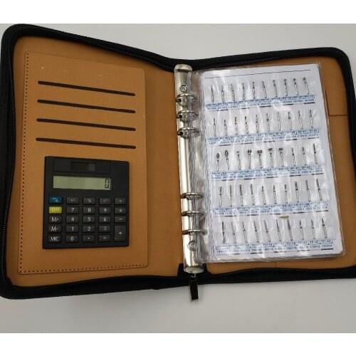 New diamond bur sample book 210 models/pcs high speed handpiece FG burs