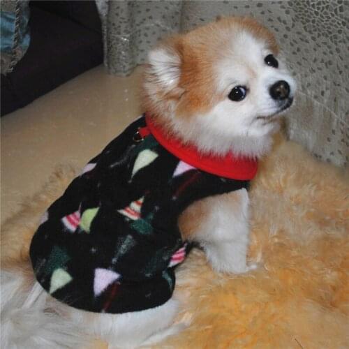 A Pet Dog Clothes Cat Clothes Soft Warm Coat Jacket Small Dog Puppy Autumn Winter Warm Vest Pet Clothing Outfit