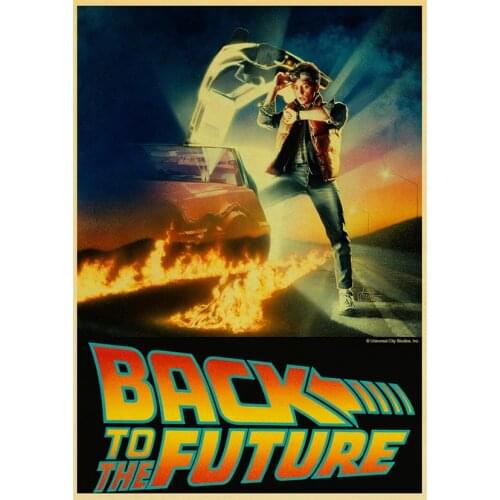 Full Square/Round Drill 5D DIY Diamond Painting "Back To The Future" Embroidery Cross Stitch Home Decor Gift FC170