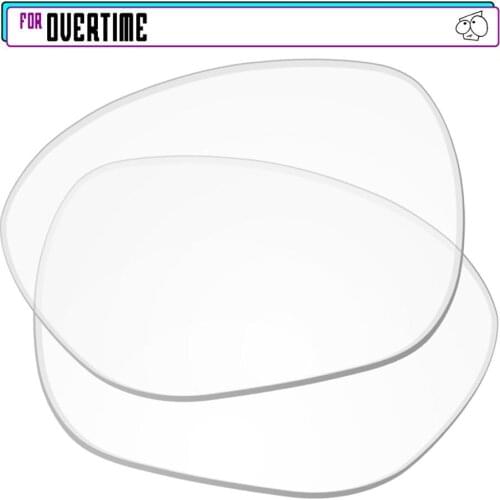 EZReplace Polarized Replacement Lenses for - Oakley Overtime Sunglasses - HD Clear