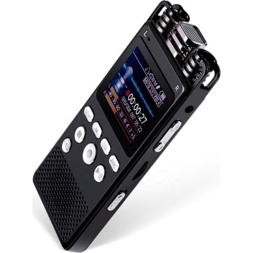 4GB 8GB 16GB professional dictaphone 1536Kbps monitor hearing aid WAV MP3 digital voice recorder