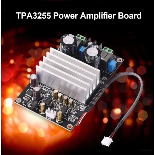 TPA3255 315W + 150W DC24-40V Digital Stereo Audio Power Amplifier Board 2.0 Channel Class D Power Amplifier Board
