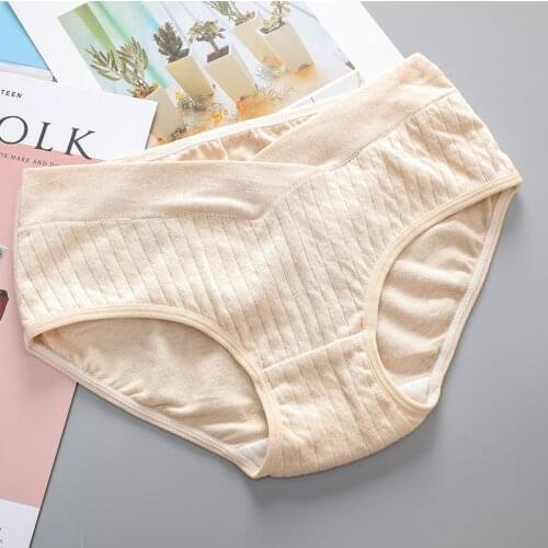 2020 New Cotton Maternity Panties wit Low Waist Belly Underwear Clothes for Pregnant Women Pregnancy Briefs Pregnant Panty