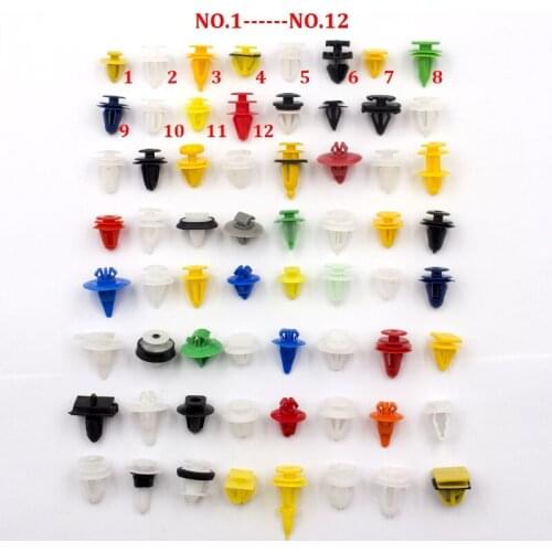 Universal Car Door Card Clamp Trim Panel Retainer Door Guard Plate Fastener Auto Interior Door Garnish Clips