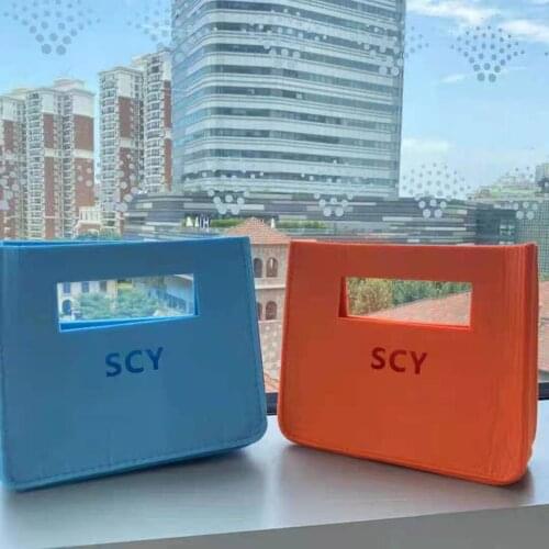 Candy Cube Bags Handbags For Women Bucket Square Solid Color 2021 Ins New Designer Picnic All-Match Mini Casual Felt Bags