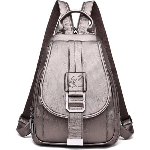 Women Shoulder Bags for Teenage Girls Travel Back Hot 6 Color Women Backpacks Womens Leather Backpacks Female School Backpack