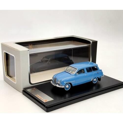 1:43 Premium X For SAAB 95 1961 Blue PRD451 Diecast Models Car Limited Collection