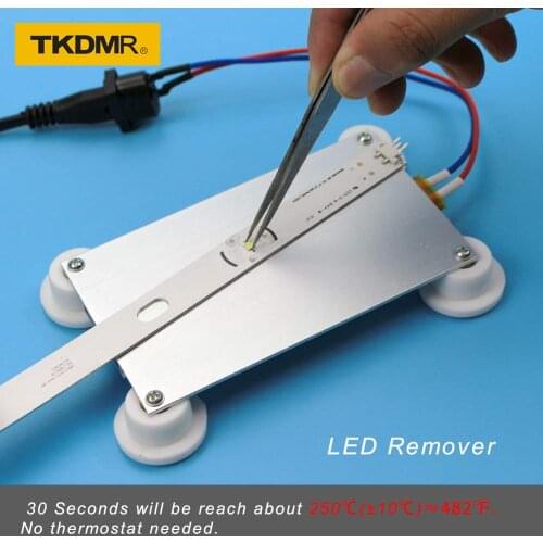 TKDMR 300W Aluminum LED Remover PTC Heating Plate Soldering Chip Remove Weld BGA Solder Ball Station Split Plate
