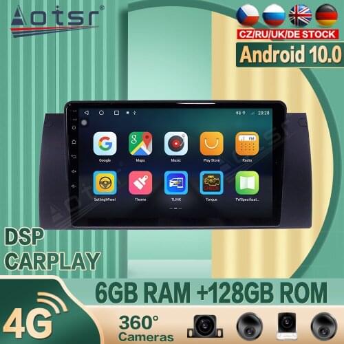 For BMW X5 E39 E53 1999 - 2005 Android Car radio Player GPS Navigation 360 camera Auto Stereo 2din Multimedia Video DSP carplay