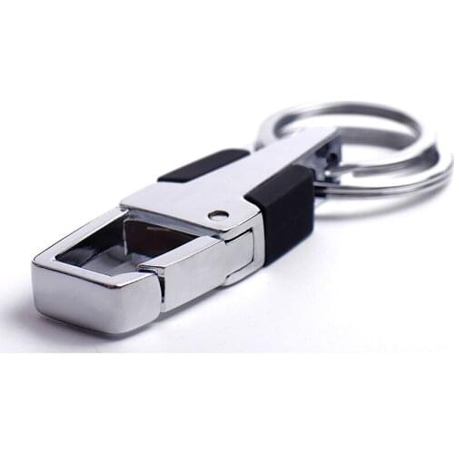 Post Car Key Ring Creative Mens Waist Hanging Key Ring Metal Key Chain Lettering Small Gift