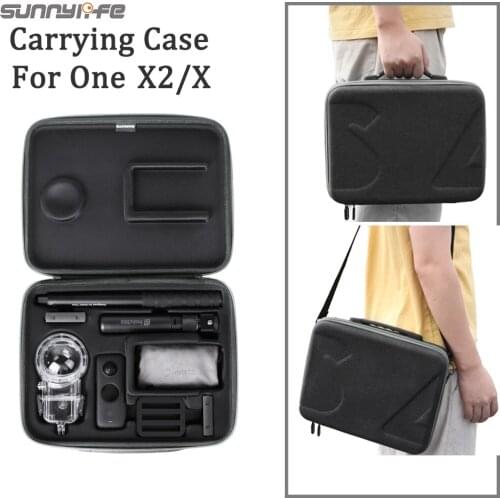 Sunnylife One X2 Carrying Case Storage Bag Portable Multifunctional Bag For Insta360 One X2/X Sport Action Camera Accessories