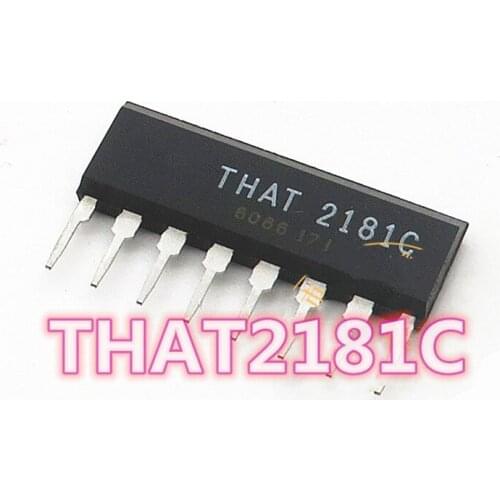 Good quality THAT2181C THAT 2181C SIP-8 Adjustable IC Voltage Control Amplifier Free shipping