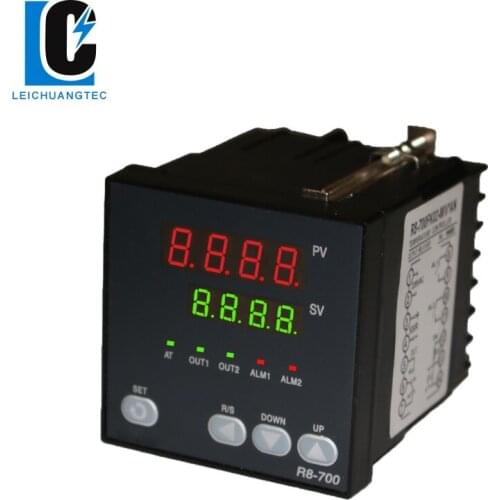 Industrial Usage intelligent digital PID temperature controller R8-700, 72*72mm ,4-20mA or 0-10V output LeiChuang TEC new