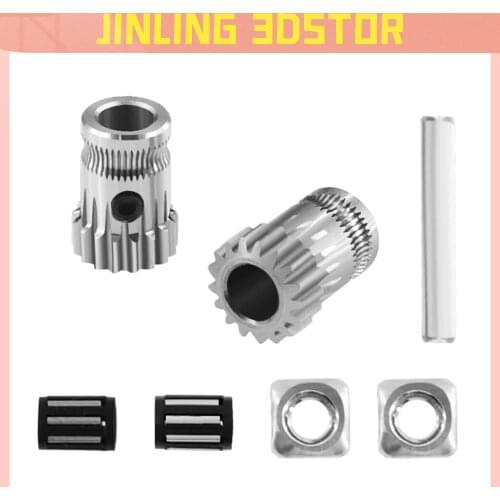 BMG Drivegear kit dual drive gear extruder kit Cloned Btech upgrade extruder for Prusa i3 3d printer gear Mini Bowden Extruder