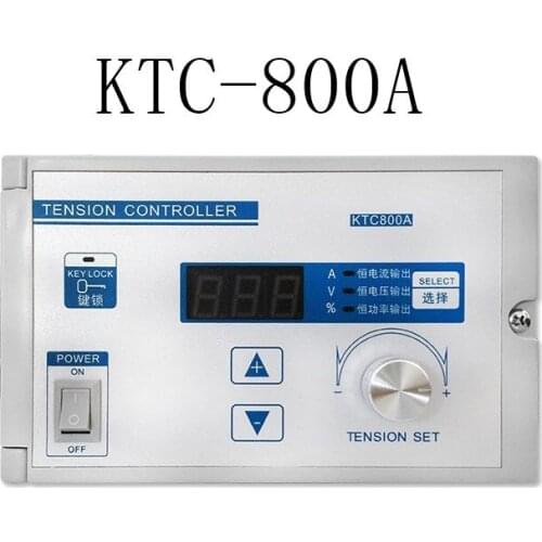 Tension controller KTC800A manual 24V magnetic powder brake magnetic powder clutch cutting machine magnetic powder governor