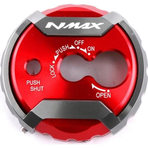 Ignition Key Lock Cap Cover for YAMAHA Nmax155 Nmax 155 N-max 155 N-max155 Motorbike Accessories CNC Machined Aluminum Anodizing