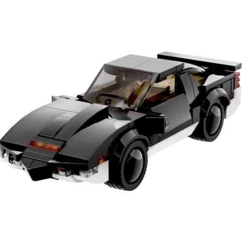 Mechanical Classic Car Knights KITT Model Bricks Model Bricks High-tech Classical MOC Racing Vehicle Toys Boys Gift