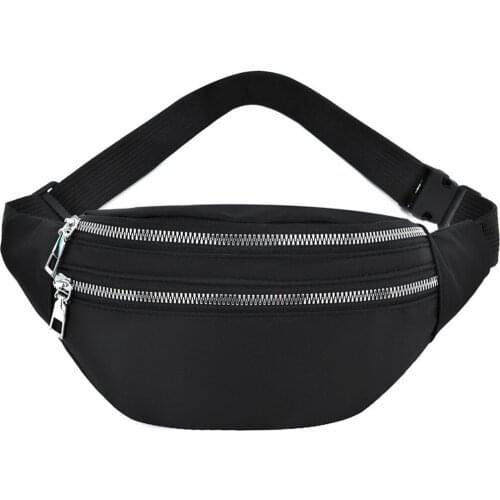 Women Waist Bag Men Fanny Pack Female Banana Bag Hip Bum Money Pouch Ladies Fashion Travel Shoulder Purse Belly Pocket