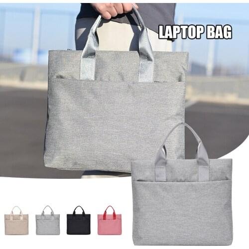 Laptop Handbag Bags Polyester Water Repellent Large Space Business Hand Bag For Men And Women Business Handbag Laptop Bag