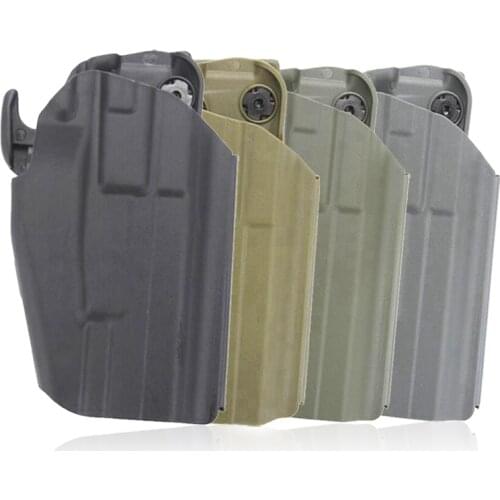 Tactical Gun Holster Right Handed Handgun Pistol Holster for Glock SIG H&K S&W M&P Taurus Military Quick Lock Belt Clip Holsters