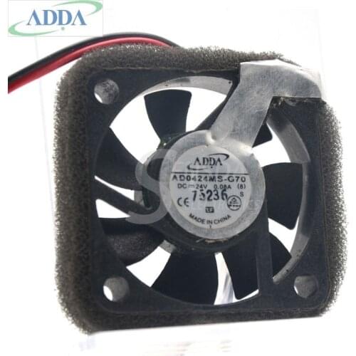 FOR ADDA AD0424MS-G70 40*40*10mm 4010 4cm DC24V 0.08A cooling fan