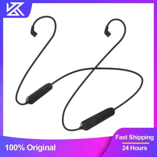 KZ ZSN/ZSN Pro/ZS10 Pro/AS16/ZST/ASXWaterproof Aptx Bluetooth Module 4.2 Wireless Upgrade Cable Cord Original Headphones Earphon