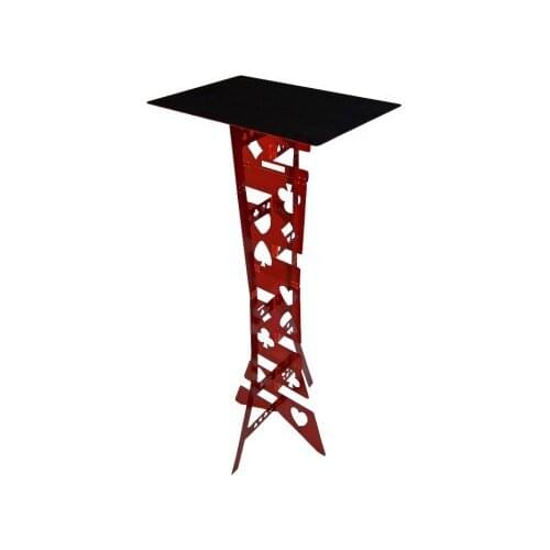 Alluminum alloy Magic Folding Table,Red color,Magicians best table,magic trick,stage,illusions,Accessories