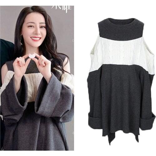 Sweater Women 2021 Korean Fashion Knitted Pullover Sweater Womens Sweet Sex Sweaters For Women Streetwear