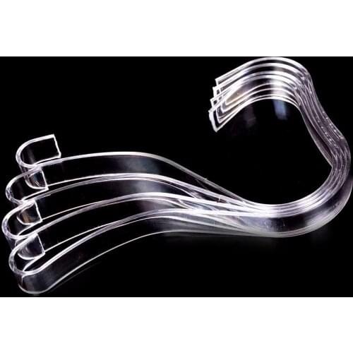 4pcs/lot Clear Acrylic Plastic Sandal Lady Shoes Display Stand Inserts Holders Shoe Trees