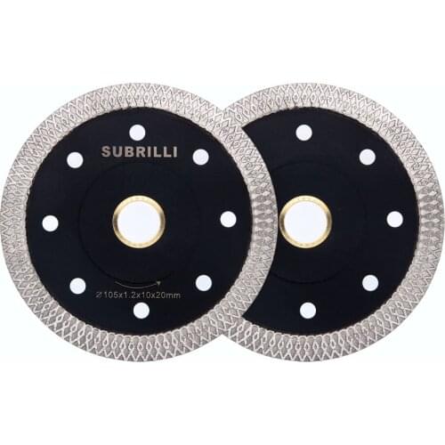 4 Inch 105mm Diamond Saw Blade For Tile Ceramic Granite Marble Wave Style Superthin Diamond Cutting Disc Aggressive Circular Saw