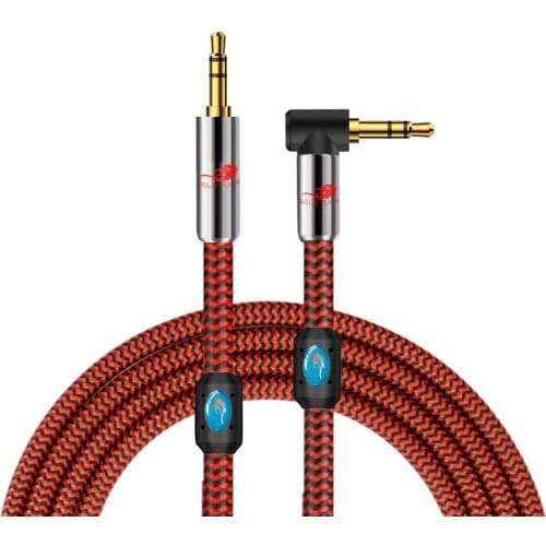 3.5mm Male Aux Audio Cable for Headphone Cellphone Computer Laptop Car Stereo Home Amplifier Speaker Auxiliary Shielded Cords